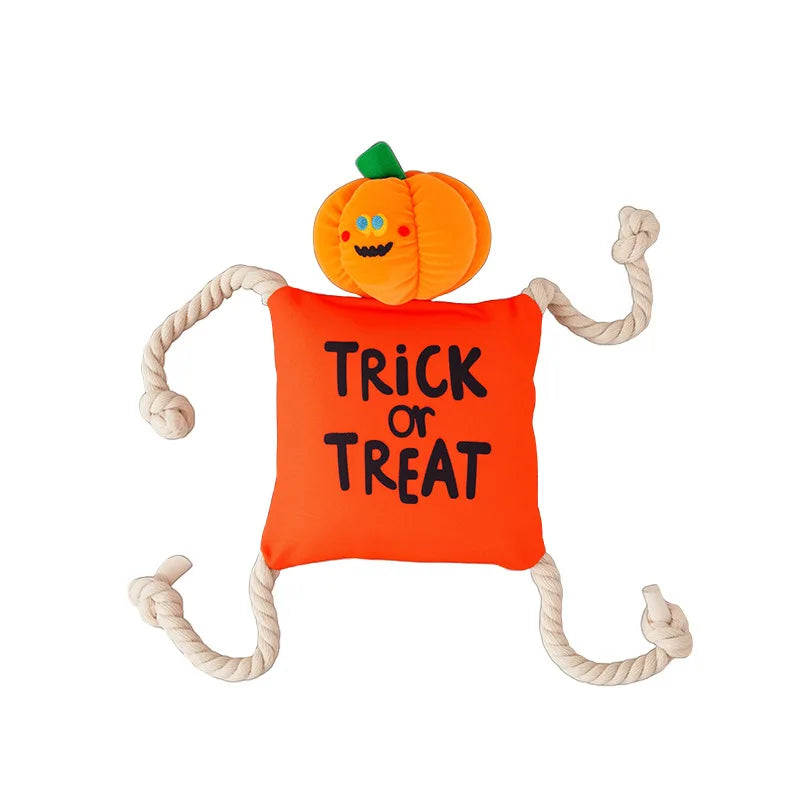 Christmas Pet Cotton Rope Cane Toy Set Bite-resistant Molar Interactive Dog Toy Teeth Clean Festive Toy For Small Medium Dogs