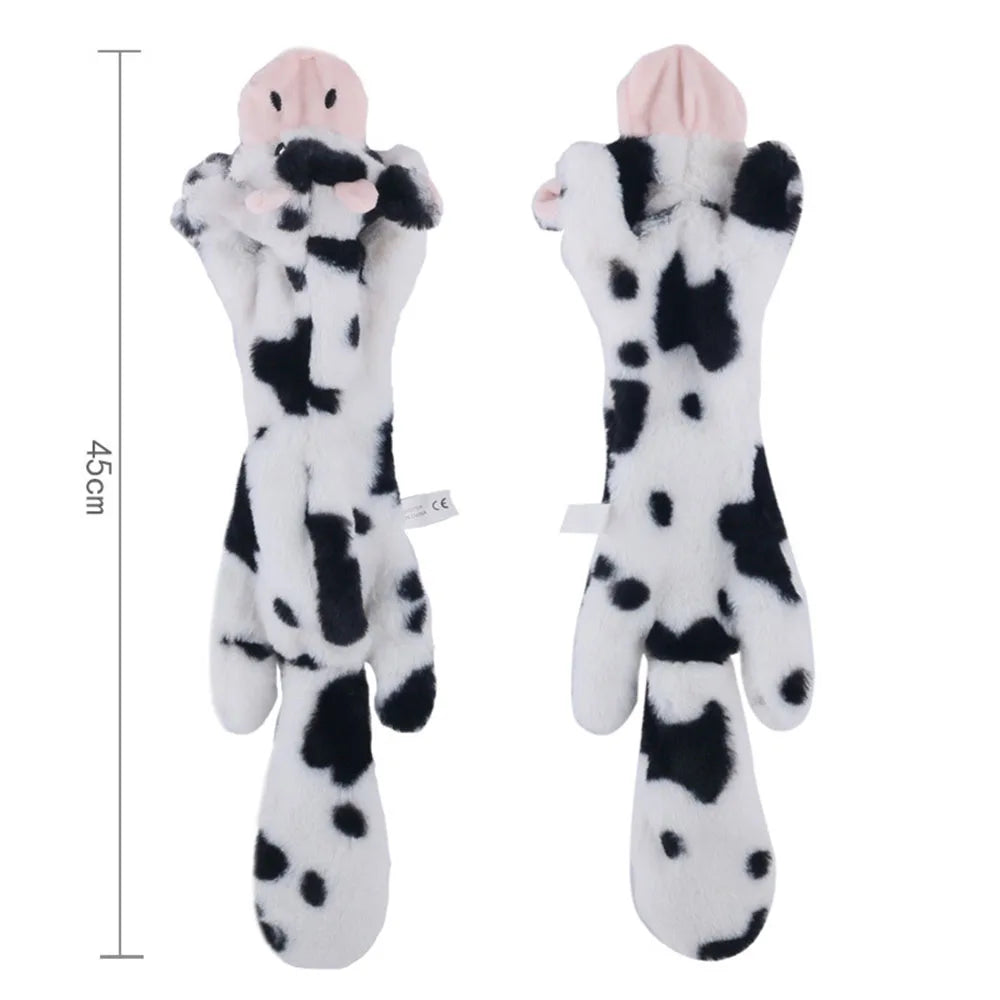 Jouet pour chien en peluche crépitante sans rembourrage | Jouet à mâcher durable et sans désordre