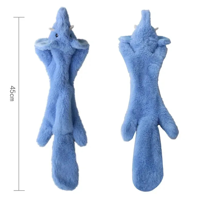 Jouet pour chien en peluche crépitante sans rembourrage | Jouet à mâcher durable et sans désordre