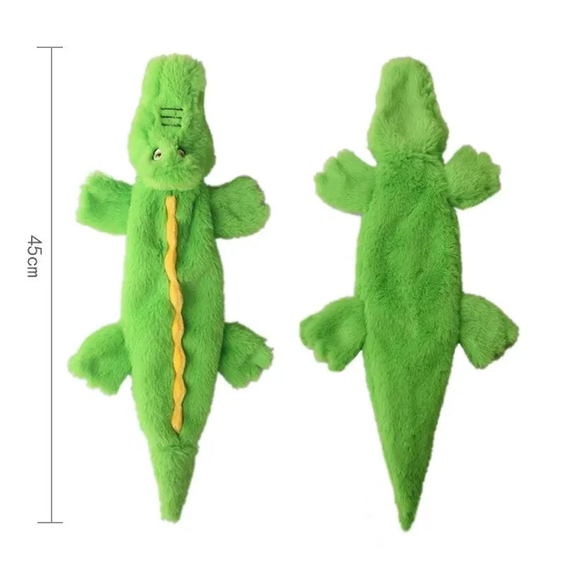 Jouet pour chien en peluche crépitante sans rembourrage | Jouet à mâcher durable et sans désordre