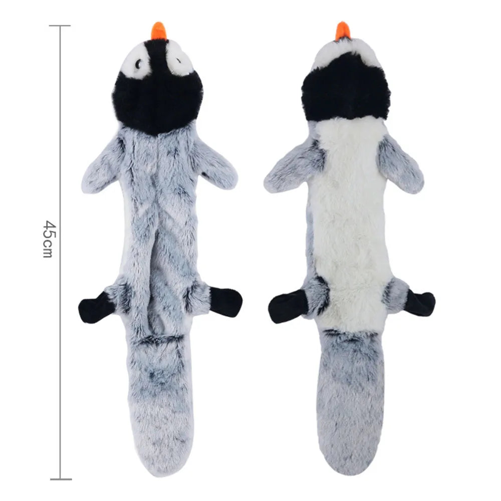 Jouet pour chien en peluche crépitante sans rembourrage | Jouet à mâcher durable et sans désordre