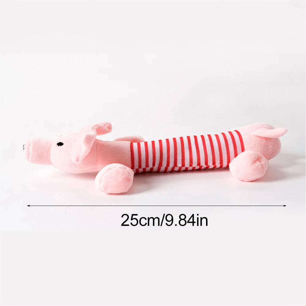 Jouet pour chien en peluche crépitante sans rembourrage | Jouet à mâcher durable et sans désordre