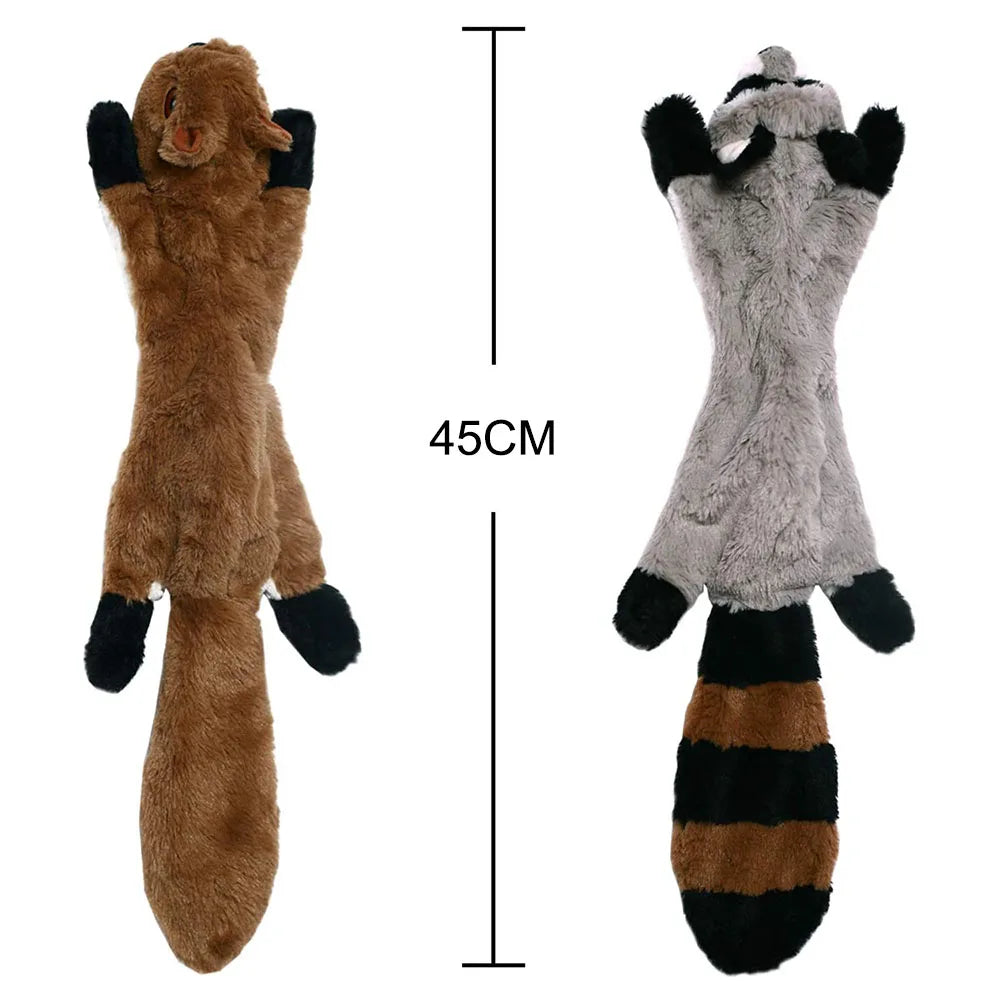Jouet pour chien en peluche crépitante sans rembourrage | Jouet à mâcher durable et sans désordre