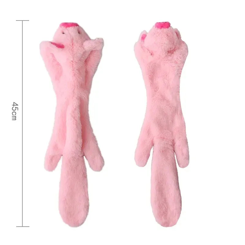 Jouet pour chien en peluche crépitante sans rembourrage | Jouet à mâcher durable et sans désordre